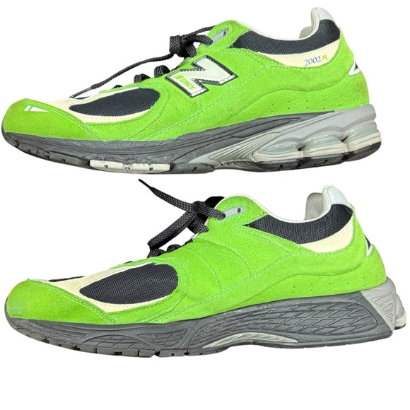 New Balance 2002R Good Vibes Pack Green Suede Size 13 - Picture 1 of 7
